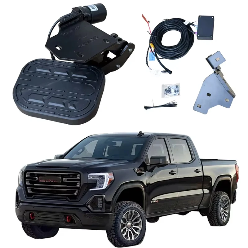 

Электрические выдвижные подножки для задней двери кузова пикапа GMC SIERRA 2014-2023