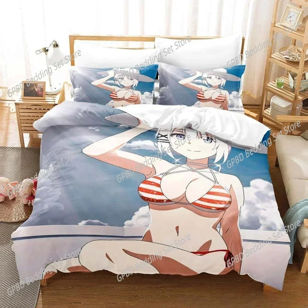 

2025 Luxury New 3D Print Anime The Detective Is Already Dead Bedding Set Single Twin Full Queen King Bed Set Adult Kid Bedroom