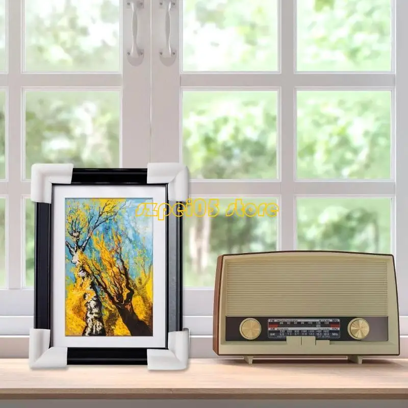 45BE 24PCS Frame Photo Photo Photo Photo Foam Corner Coushions Coushions for Shipping Moving Twiss تعزز السلامة في المنازل