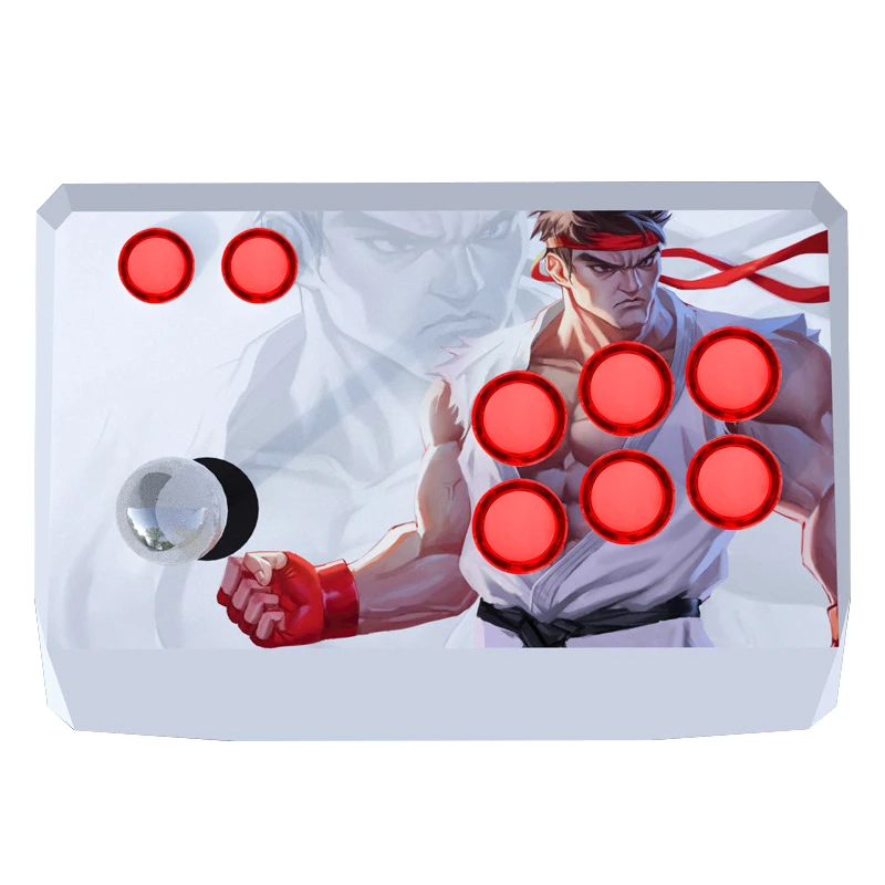 2.4G Wireless arcade joystick computer phone tablet fighting  joystick King of Fighters 97 home console game handle