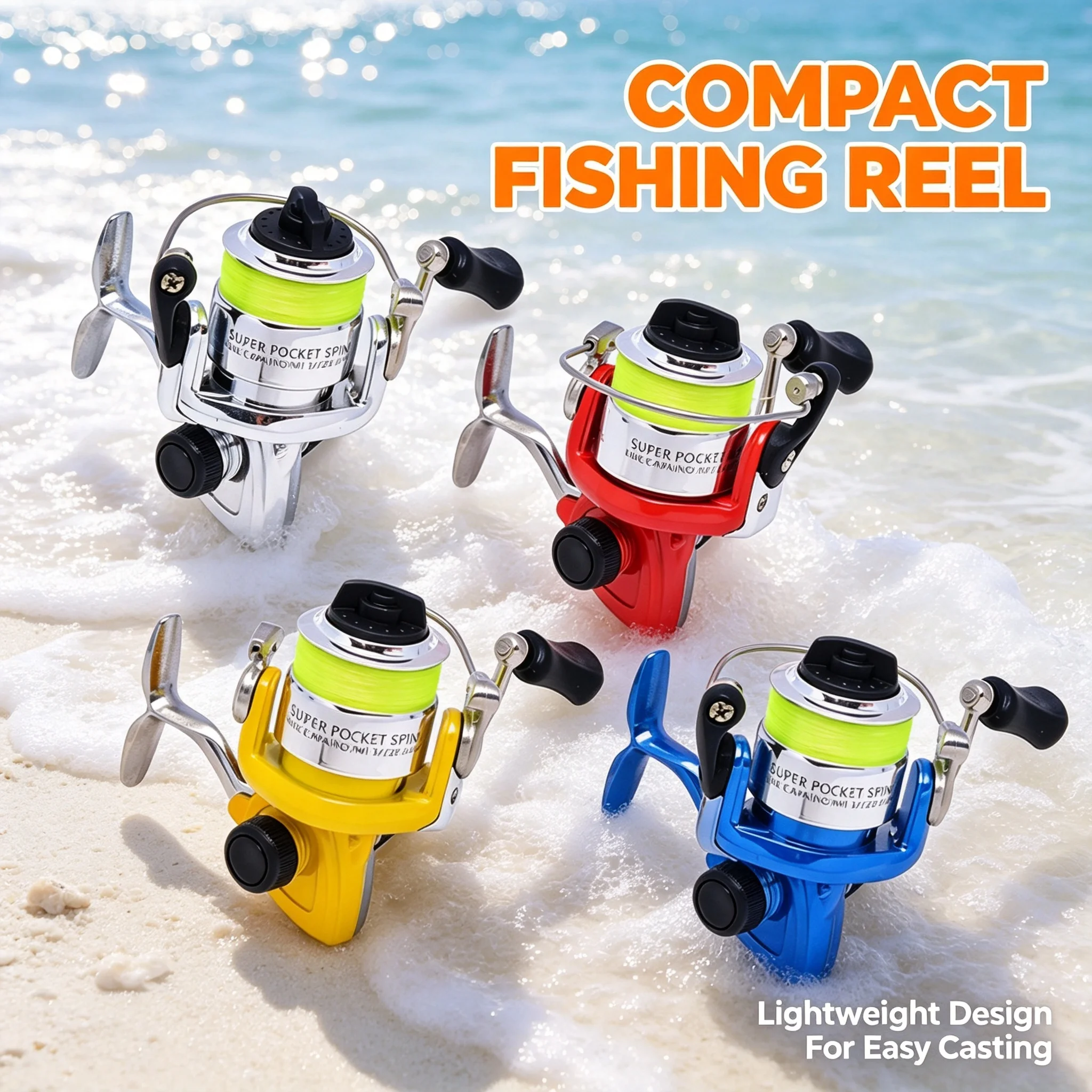 1 mulinello da pesca tascabile - Ice Fishing Line recensione e prezzo