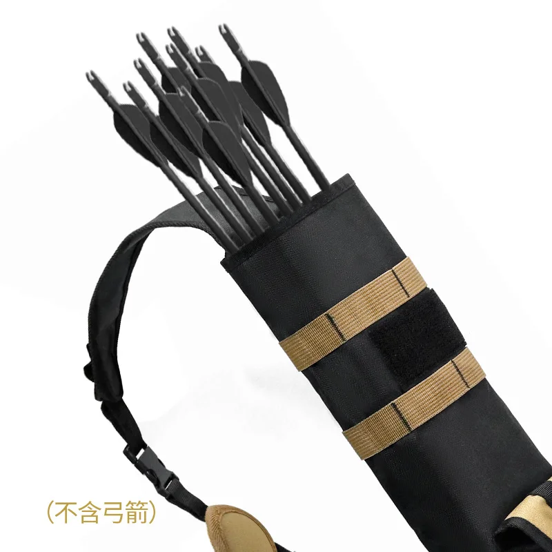 Upgraded Outdoor Oxford Archery Bow Arrow Bag Multifunctional Tactical Arrow Bag Arrow Cartridge Portable Storage Quiver bag