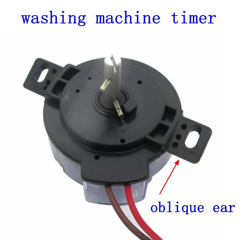 Washing machine Spin timer 2-line 45 degree inclined ear spin timer 5 minutes Timer switch parts