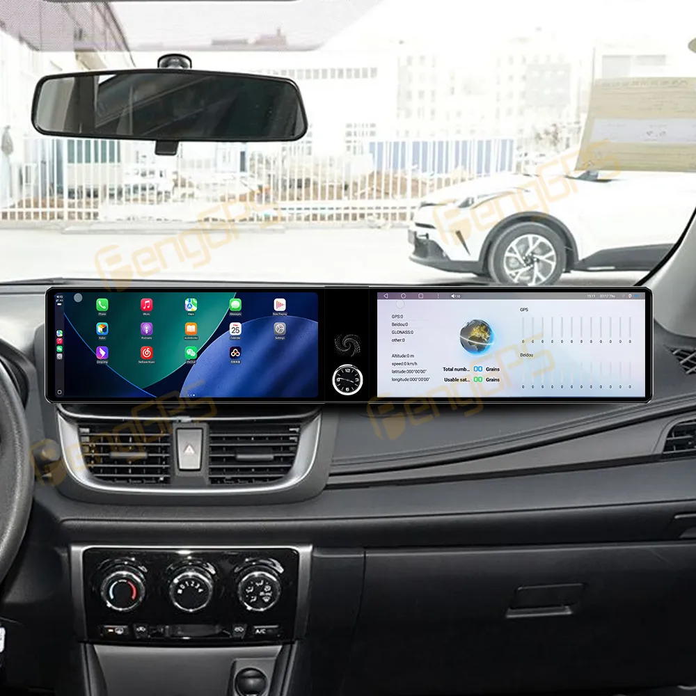 

Dual Screen 12.3 Inch Android 13 Car Radio CarPlay For Toyota Yaris 2017-2021 Touch Screen Multimedia Player Head Unit DSP Auto