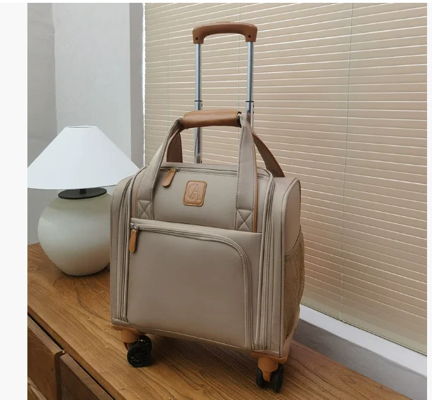 

Men Carry On Hand Rolling Luggage Travel Tole Bag Women Rolling luggage Suitcase lightweight boarding luggage Spinner Suitcase