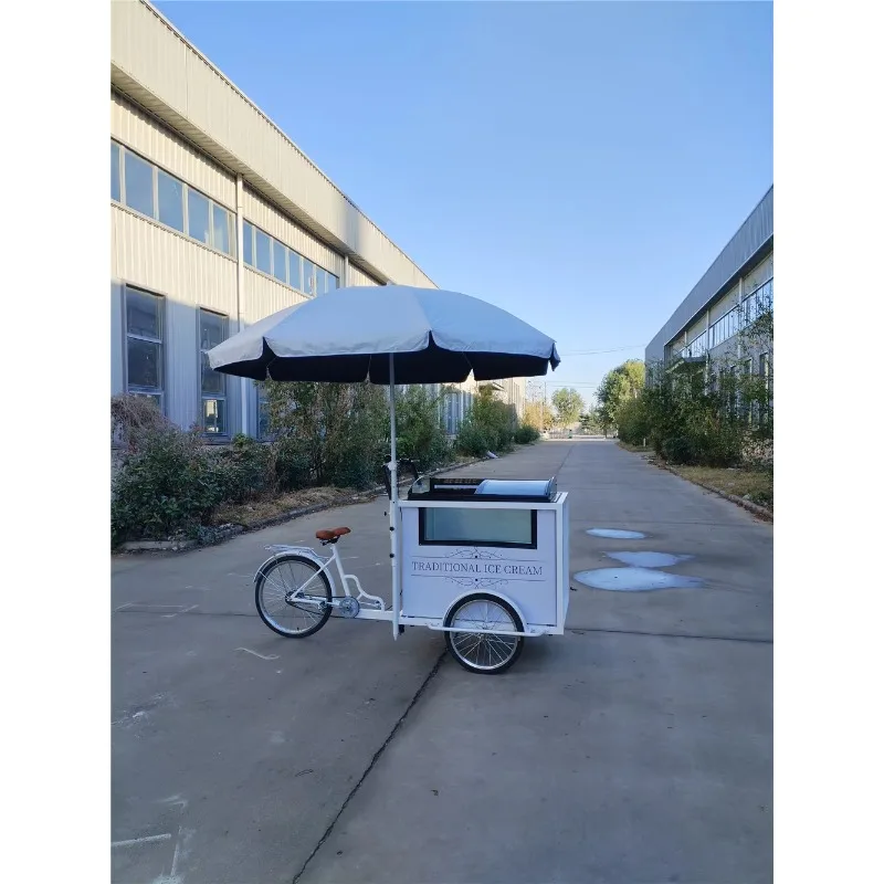 Triciclo/carrinho/bicicletas de sorvete para venda Bicicleta com freezer