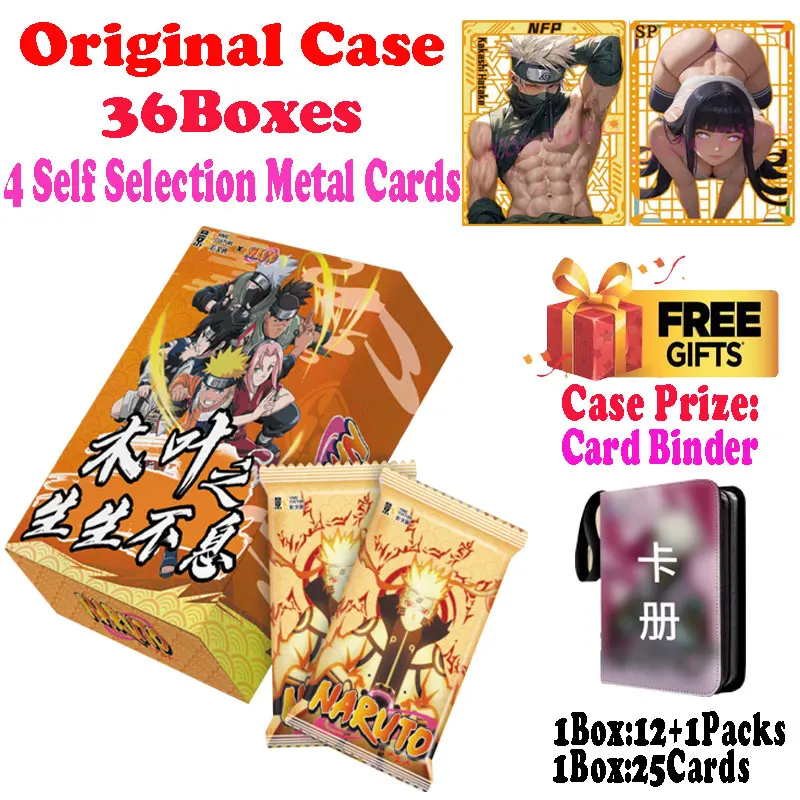 2024 Newest Case Wholesale Ying Cultural Naruto Collection Card Wave 2 Sakura Booster Box ACG CCG TCG Chrismas Hobbies Gift