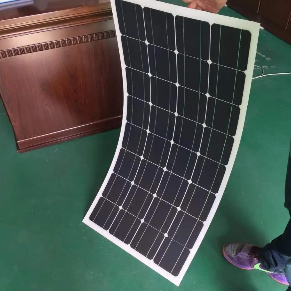 

Waterproof Folding Flexible Solar Panel 100w 120w 150w 180w 200w 250w 300w Thin Film Roofing