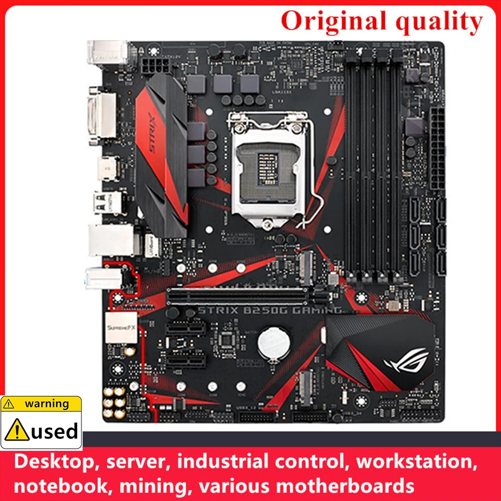 

Used For STRIX B250G GAMING Motherboards LGA 1151 DDR4 64GB M-ATX For Intel B250 Desktop Mainboard SATA III USB3.0