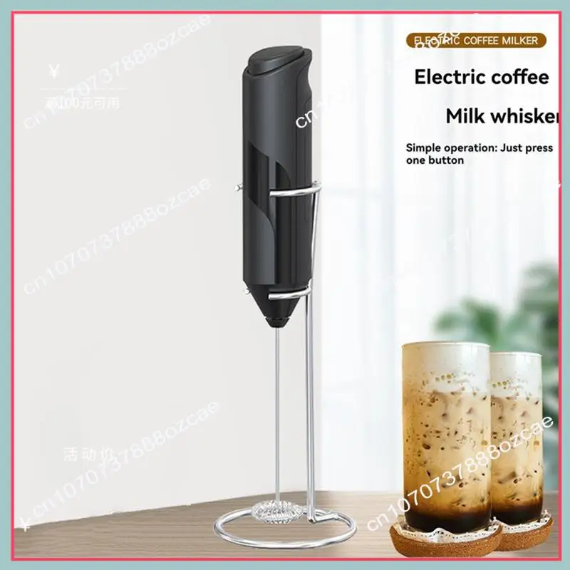 A26P Stainles Steel Wireles 수동 우유 거품 교반 커피 거품 계란 크림 케이크 수동 휘핑 수동