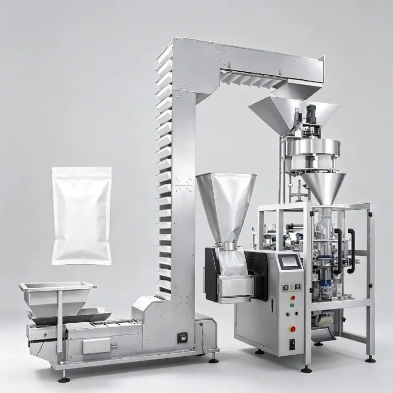 Bread Vertical Cake Butter Paper Pop Jam Automatic Multi Row Pouch Freeze French 2.5 Kg Frozen Fries Pack Machine