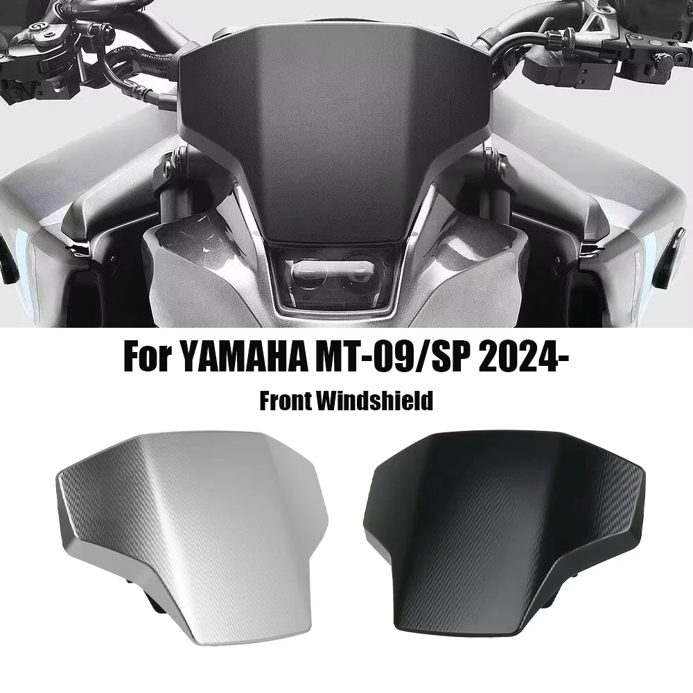 

New Motorcycle Sport Windshield Visor Aluminum Windscreen Fit For YAMAHA MT-09 MT09 SP MT 09 2024 2025