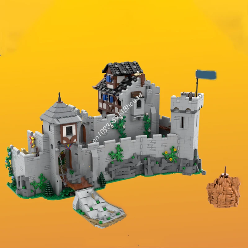 

4082 шт. MOC Замок Rodenstein Восточная часть Замок Строительные блоки Рождественская идея Уникальная идея подарка «сделай сам» для взрослых Подарок любителям