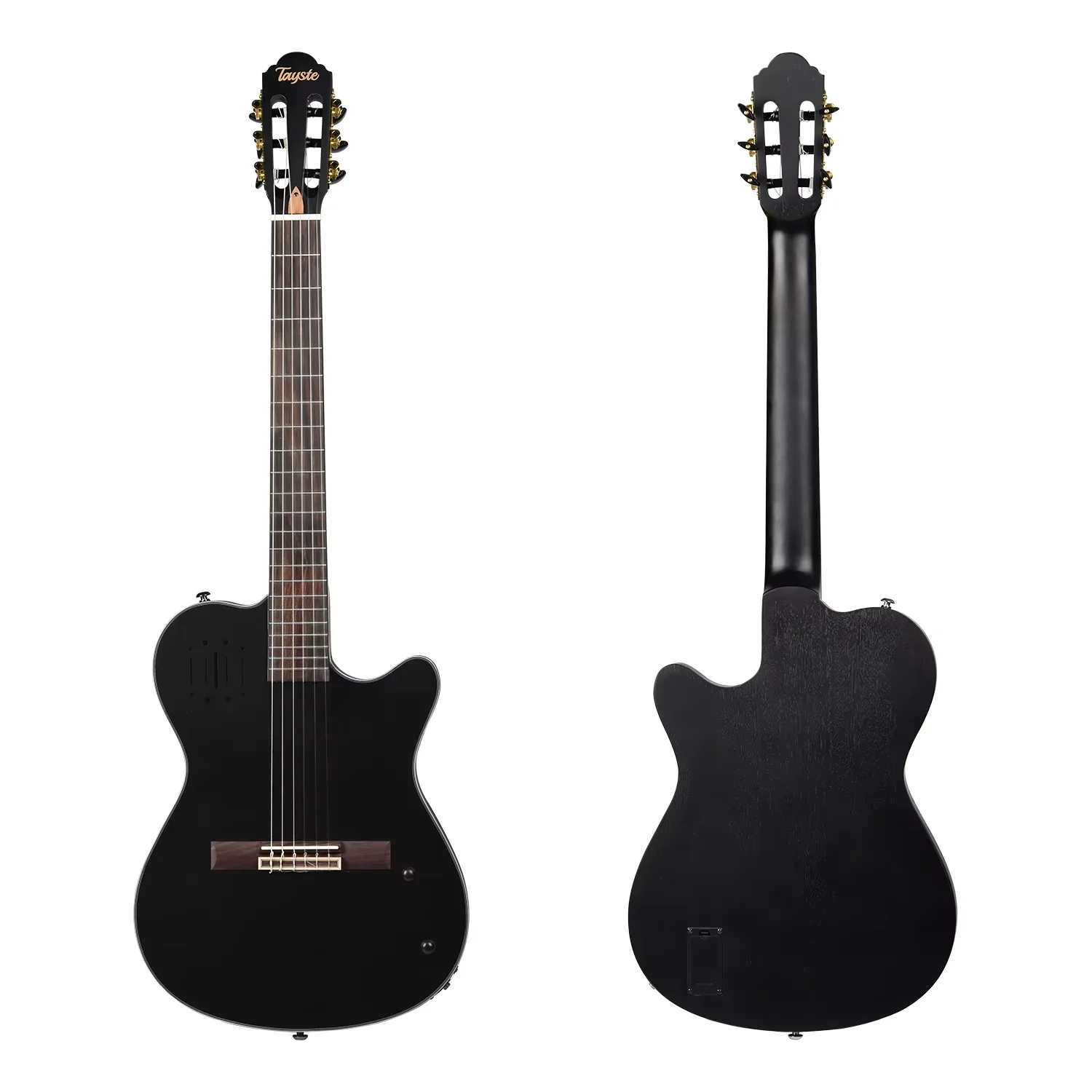 39-inch Nylon Silent Guitar with Spruce Top Rosewood Back/Side