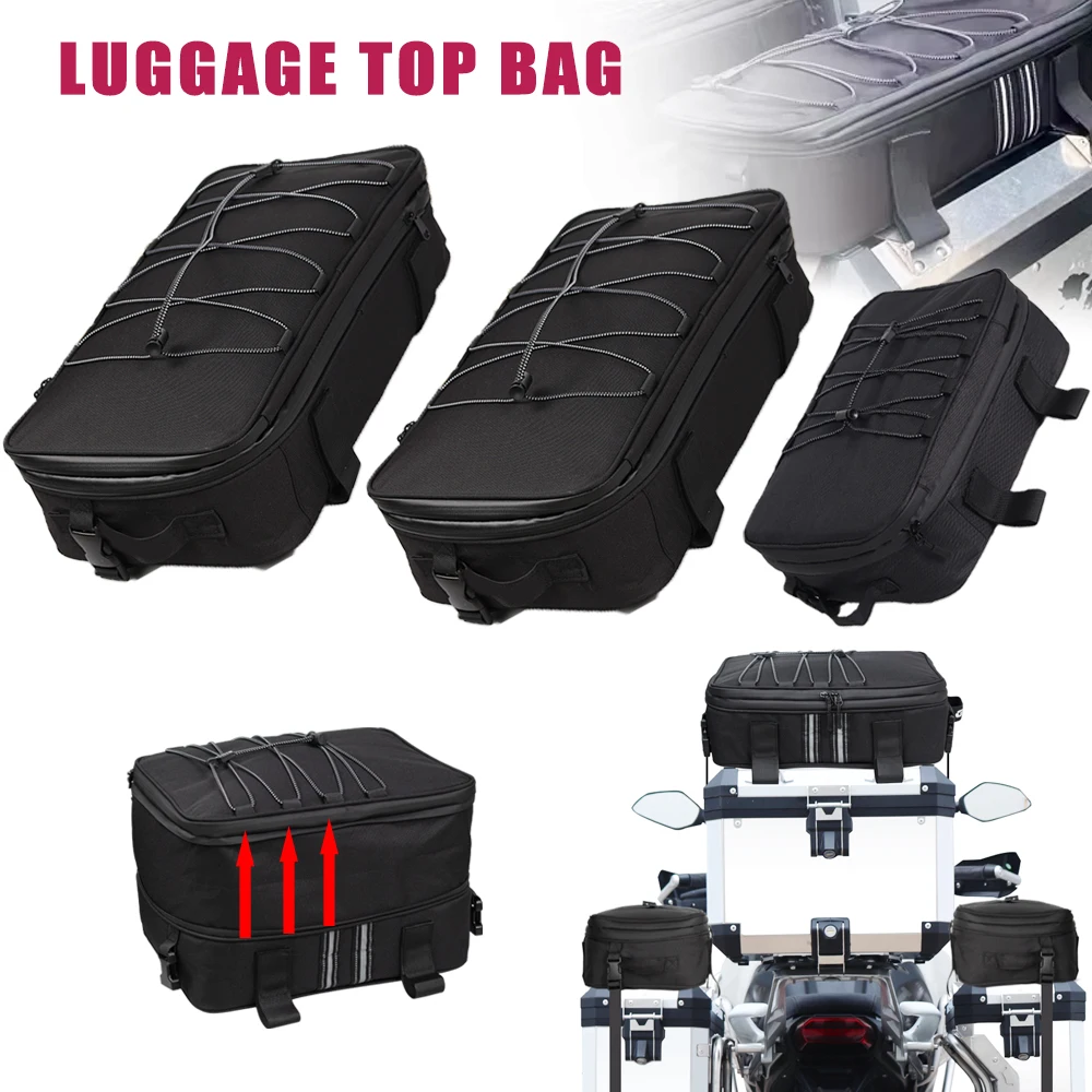 Motorcycle Side Bag Expandable Luggage Bags For BMW GS 1200 LC Adventure 2013-2017 R1250GS R1200GS Additional Bags