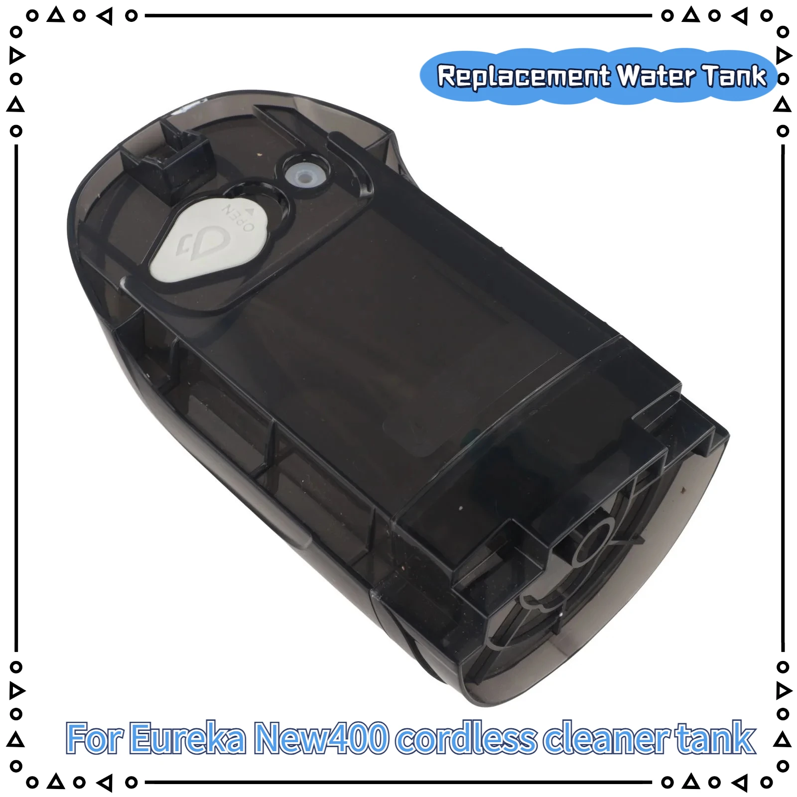 Accesorios para el Tanque del Limpiador Inalámbrico Eureka New400, Tanque de Agua Fresca/Repuesto para Máquina de Limpieza del Hogar, Plástico PE