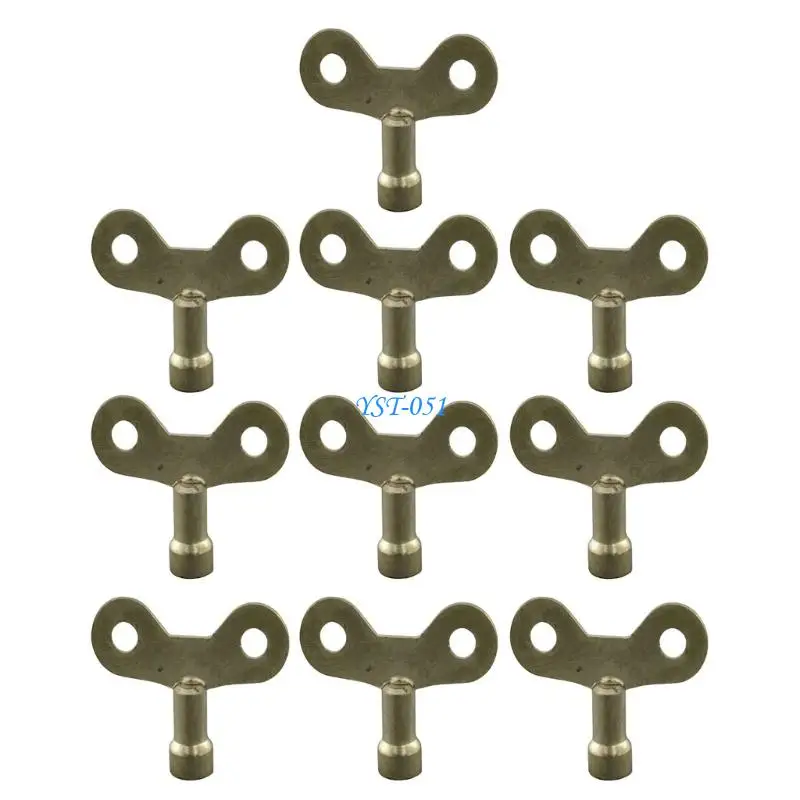 E15A Square Hole Socket Radiator Plumbing Bleed Faucet Accessory Enduring