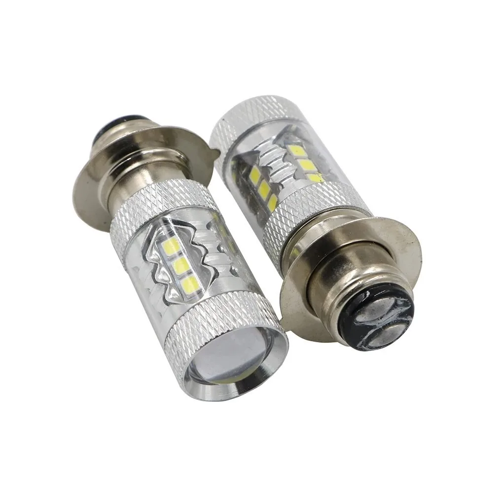 

P15D H6 LED Headlight Bulbs 12V 80W 3000K 6000K for Car Motorcycle Fog Light DRL