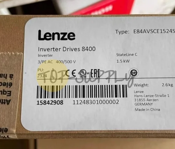 

1 шт. E84avsce1524sb0 Ups или Fedex Совершенно новый оригинальный Spot Plc