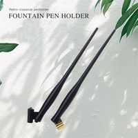 Oblique Dip Pen Holder English Writing Art Drawing Calligraphy Pen Nib Antique Resin Copperplate Script Pen Stationery