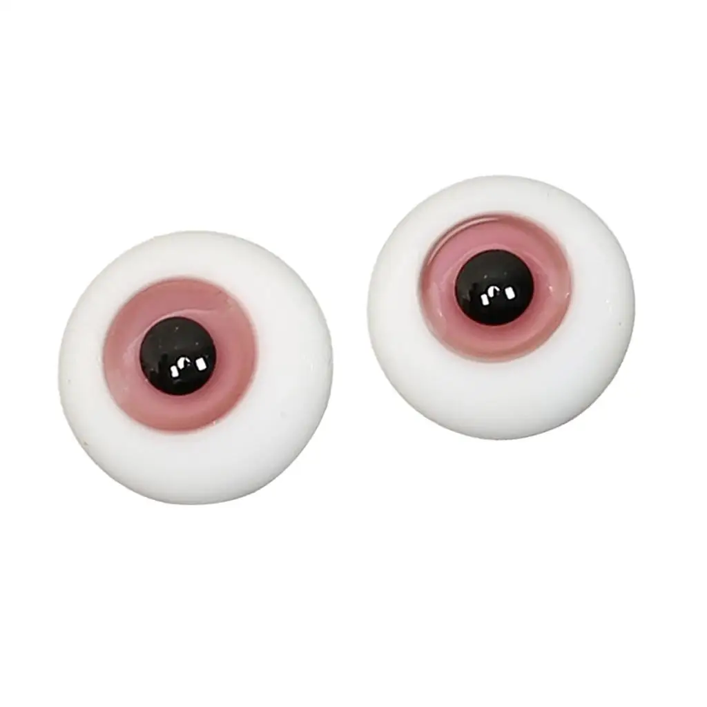 Pair of Glass Eyes for Halloween Props, Mask, Dolls Or Bears DIY Replacements