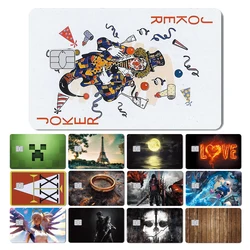 New Fashion Prettey Lady Ring Flower Fantasy Love Game Film Skin Sticker Case for Front Side Credit Card Debt Card