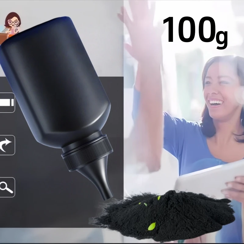 100 جرام مسحوق تلوين البشرة متوافق مع Brother DCP 7055 7057 7065 7070 HL 2130 2132 2135 MFC 7360 7460 7470 TN420 TN2210 TN450 Tn 420 #1