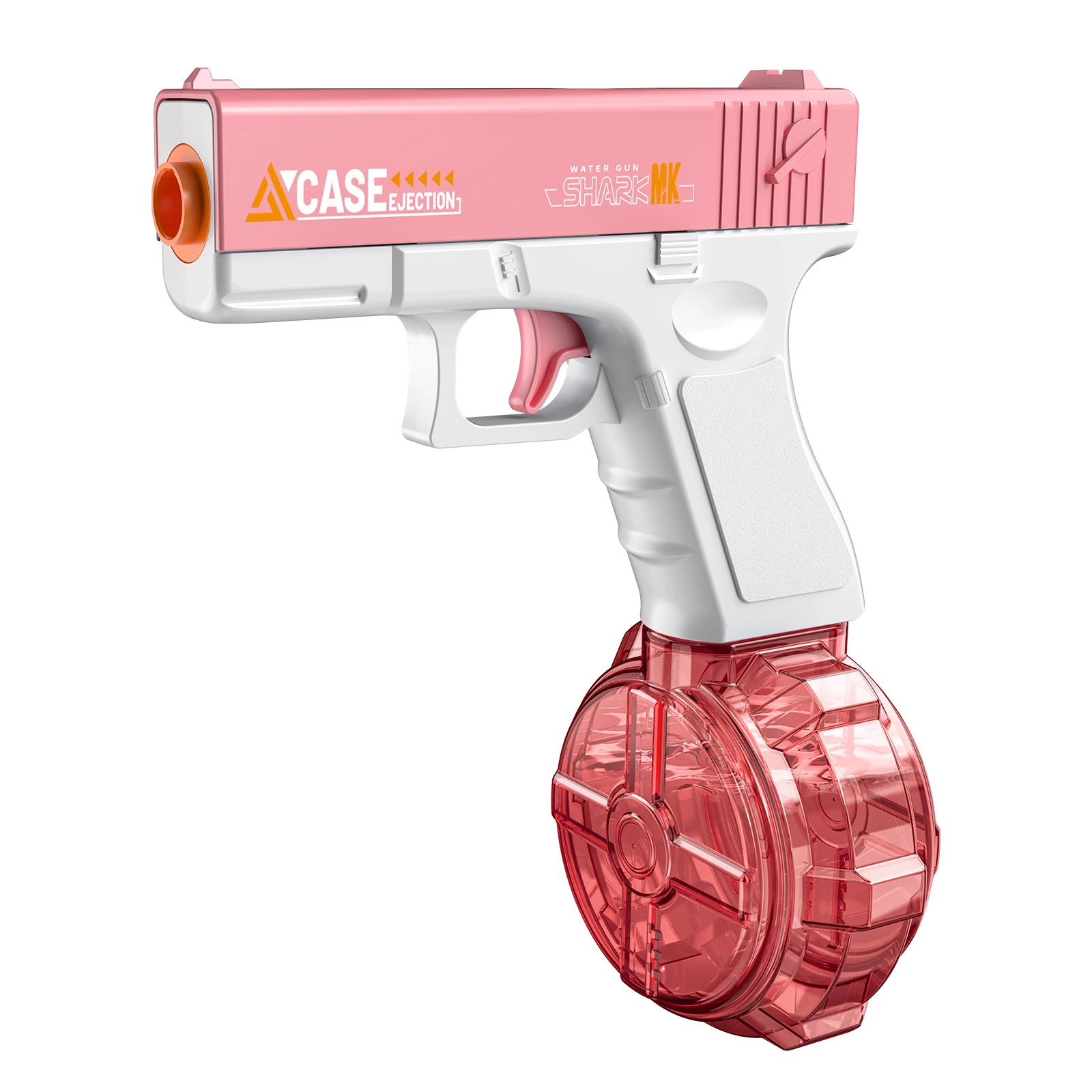 Elektrische Wasserpistole, automatisches Spritzen mit Pistole, realistische Pistole, Maulkorb, Flamme, Sommer, Outdoor, Strand, Schwimmbad, Party-Spielzeug – Detail 7