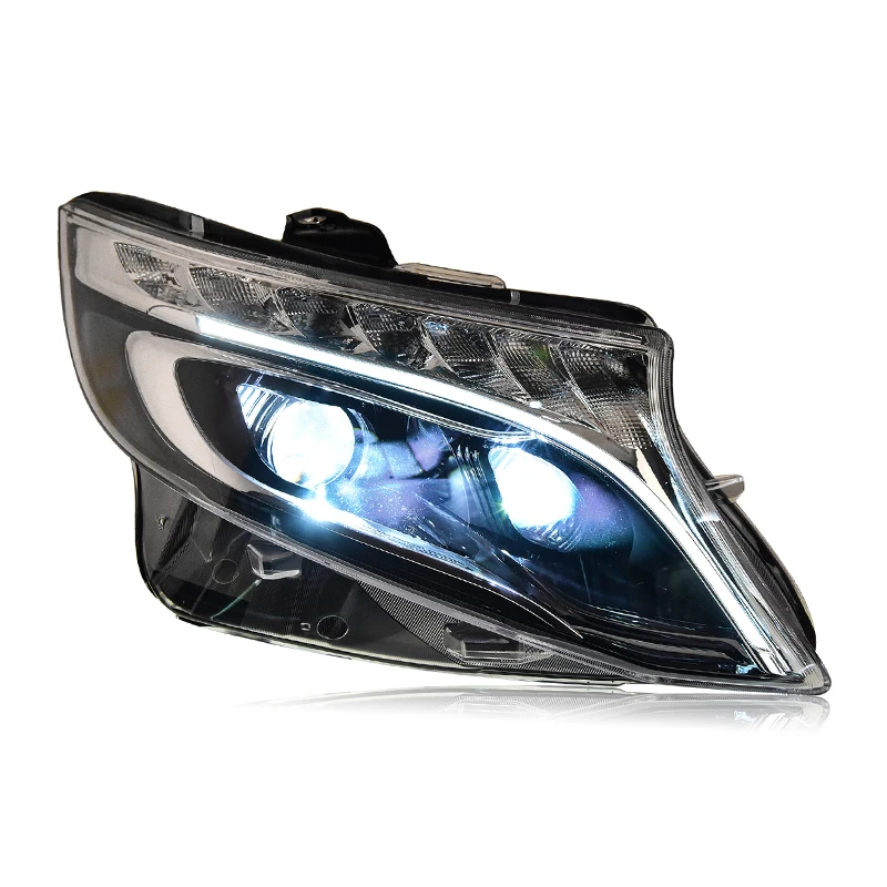 

Headlight Assembly For Mercedes-Benz Vito (W447) 2014-2020 V-Class / Metris LED Sequential Turn Signal LED DRL Full LED Light