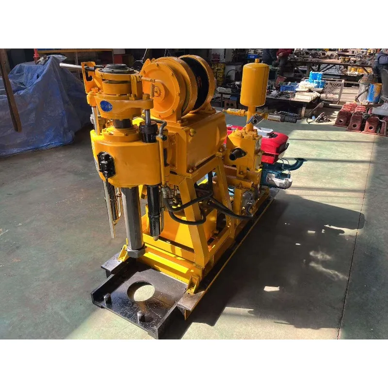 100m 150m 200m Core Drilling Rig Customized Portable Water Well Drilling Rig Motor Pump Core Sample Drill Rig for Water Well