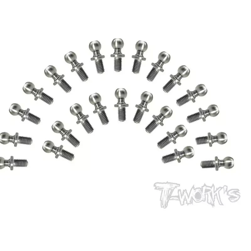 Original T works TP-121 64 Titanium Ball End set ( For Tamiya Formula E Gen2 Car TC-01 )Professional Rc part
