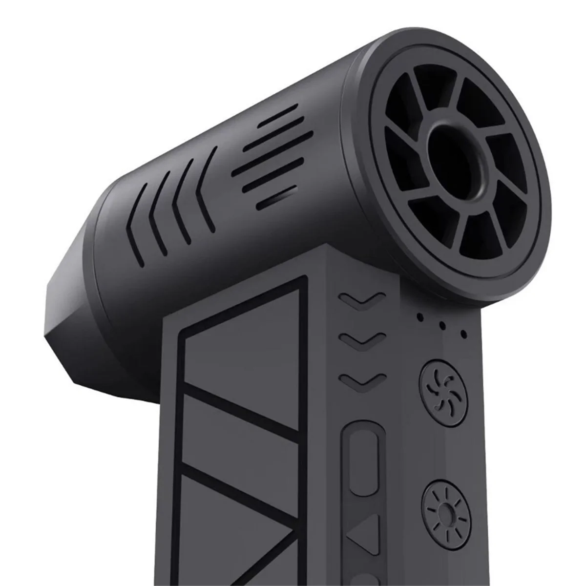 Mini soplador de aire con boquilla adicional 130000 RPM Turbo Jet Fan Velocidad del viento 39,5 m/S Soplador eléctrico Secador de polvo