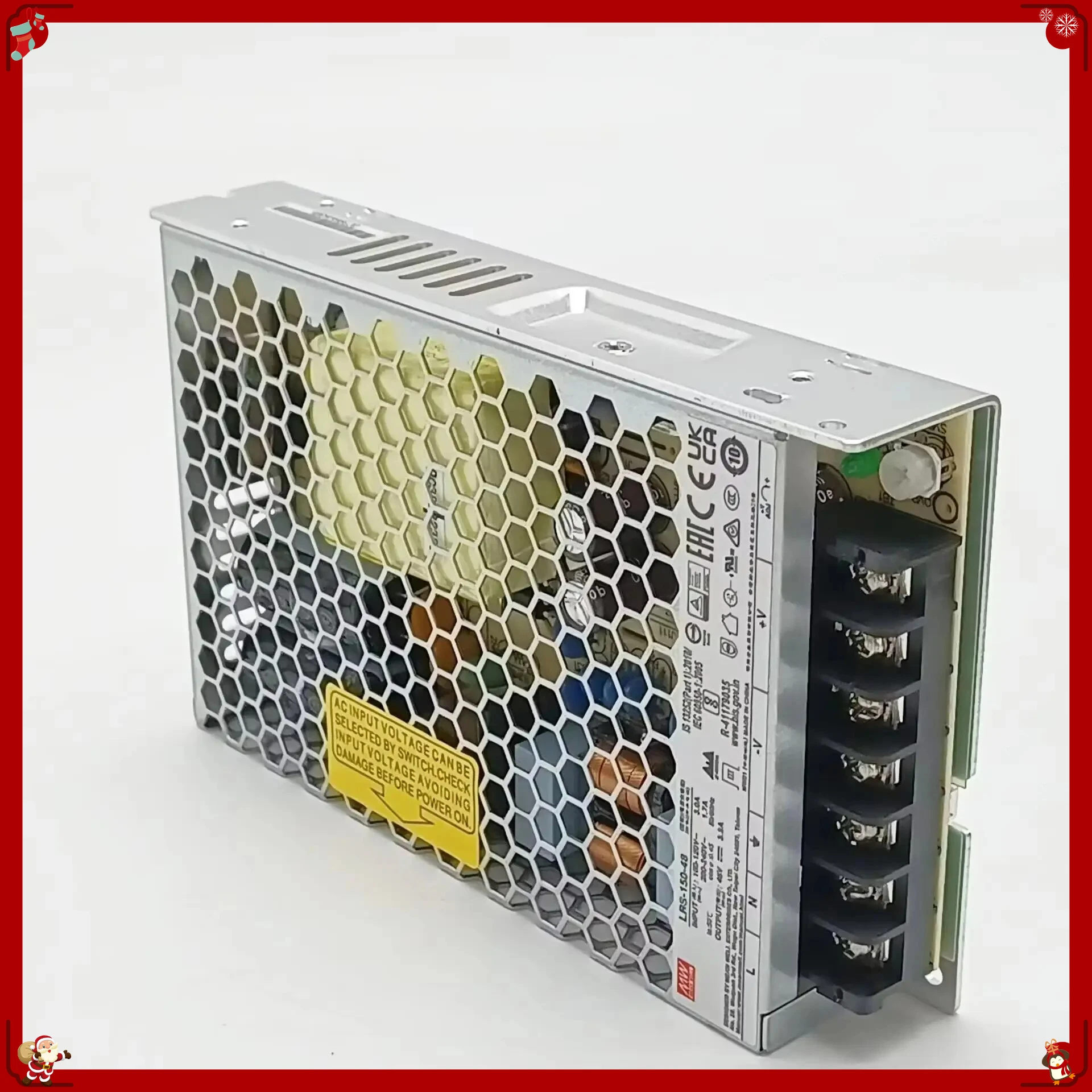 New Original  Brand RS-15/25 LRS-35/50/100/150/200/350/450/600 Series 5V 12V 15V 24V 36V 48V Switching Power Supply