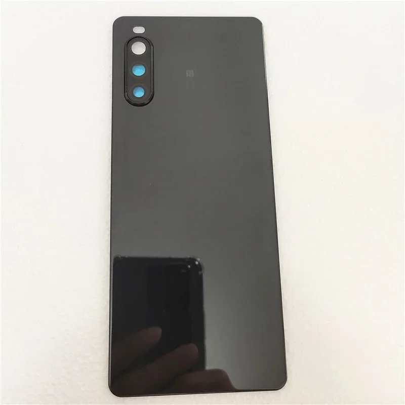 For Sony Xperia 10 II Battery Cover Back Glass Panel Rear Housing Door Case Replacement Parts+Adhesive Sticker