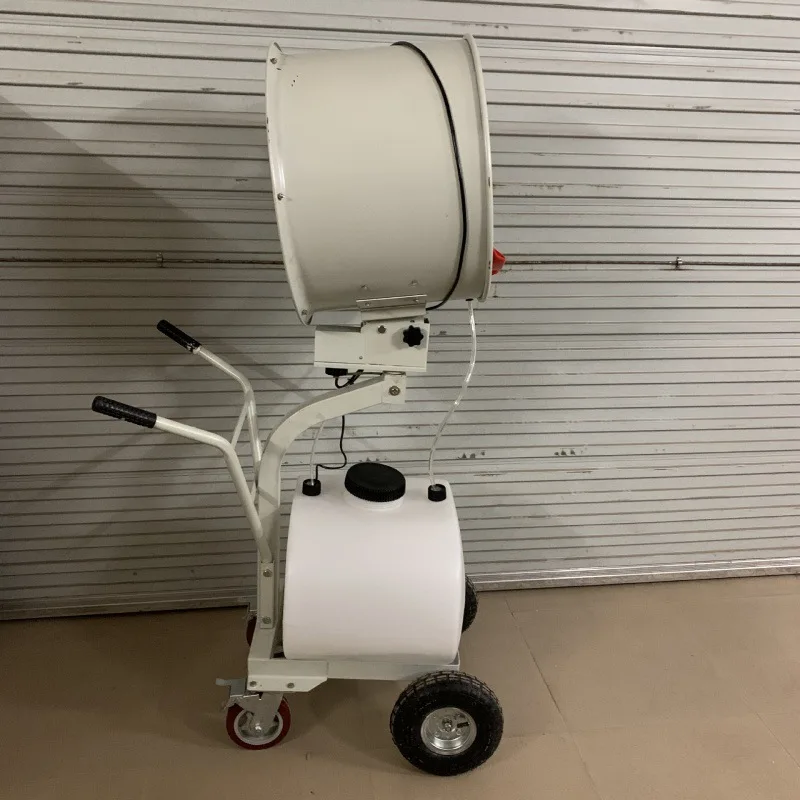 Cooling dust removal spray mobile large fan industrial humidifier atomizing fan