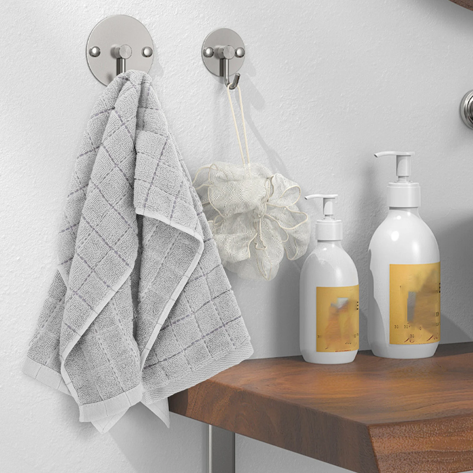 ผ้าเช็ดหน้าผ้าฝ้ายเนื้อนุ่ม ผ้าเช็ดหน้าดูดซับสูง ผ้าเช็ดหน้าล้างหน้า ผ้าเช็ดมือในห้องน้ำแบบใช้ซ้ำได้ ผ้าเช็ดตัวเนื้อนุ่มดูดซับได้ดี