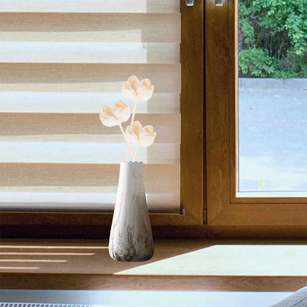 6Pcs Rattan Essential Oil Sticks Aromatic Diffuser Refills Home Office Decorative Aromatherapy Flower Reeds Fragrance