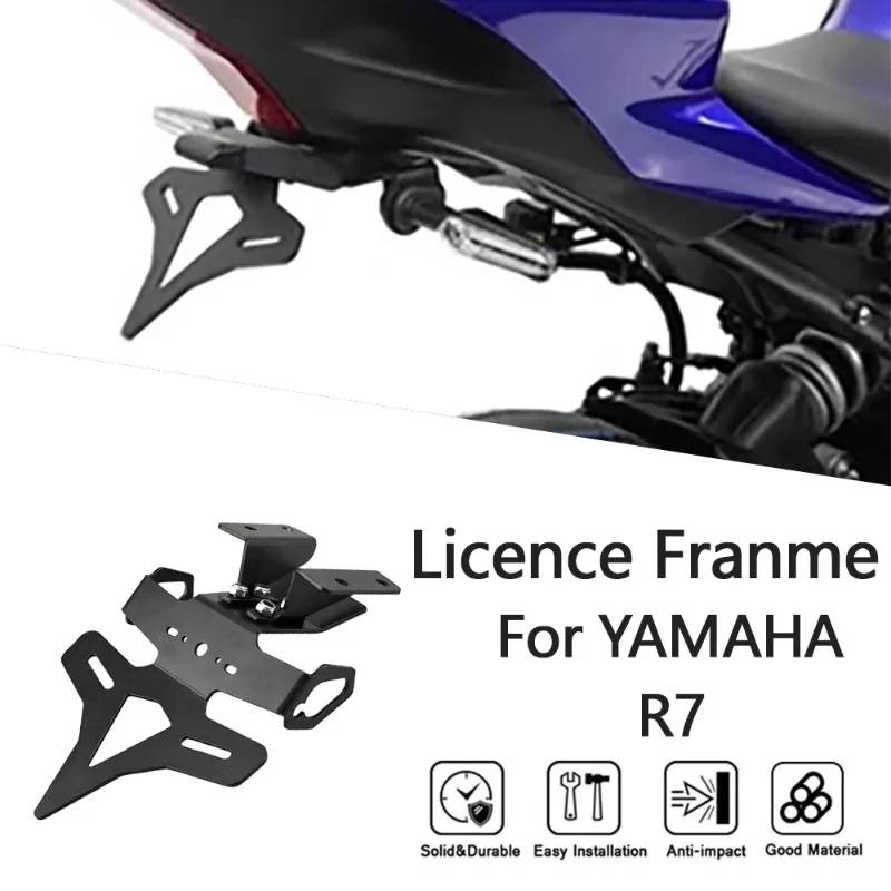 

For Yamaha YZF-R7 2021-2024 Modified Rear License Plate License Plate Holder Plate, Motorcycle Accessories