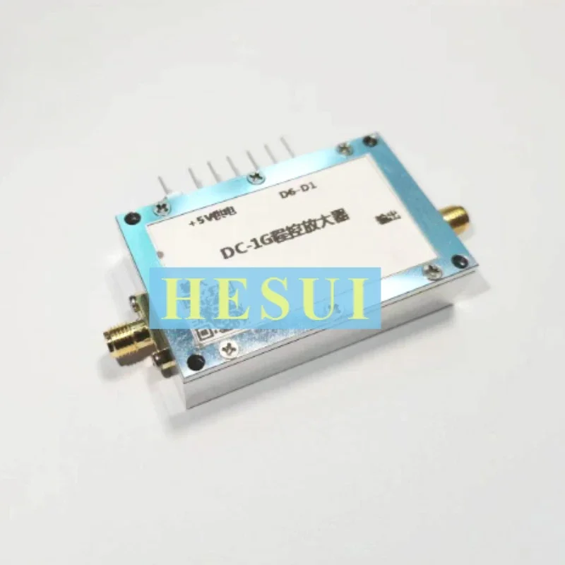 Moduł wzmacniacza cyfrowego DC-1GHz z programowalnym wzmocnieniem. Wzmocnienie może być zmniejszane, redukcja szumów, wzmacnianie RF, VGA, mikrofalowe, programowalne wzmocnienie.