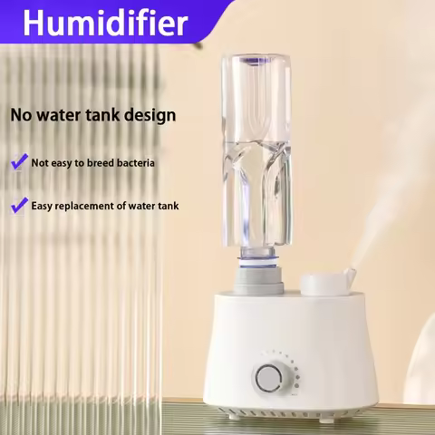 Mineral Water Bottle Air Humidifier Portable Desktop Aroma Diffuser Cool Mist For Bedroom Home Car Plants Purifier Humificador