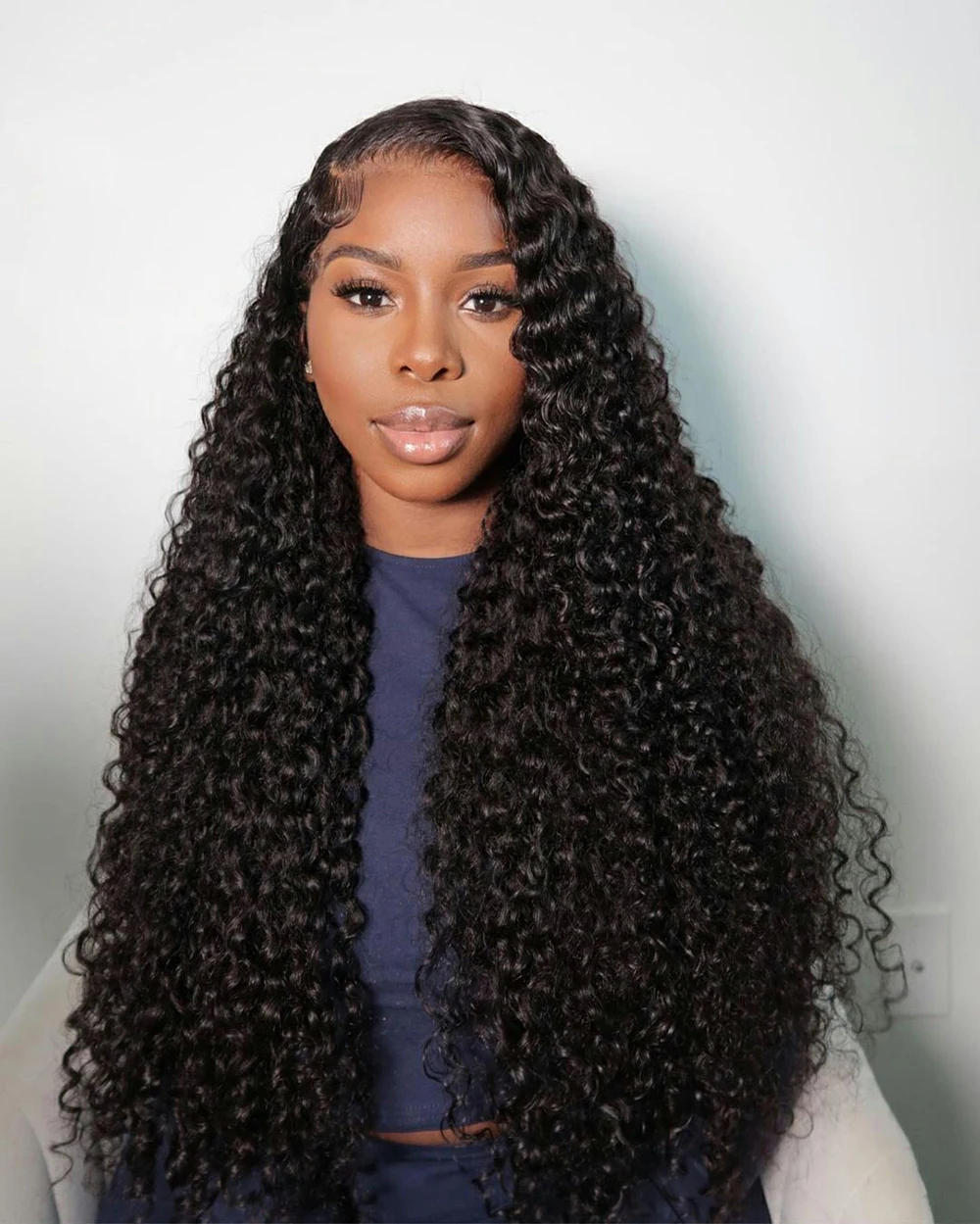 30 38 Inch 200 Density Deep Wave Lace Frontal Wig 13x4 HD Transparent Lace Front Human Hair Wigs Brazilian 5X5 4X6 Glueless Wig