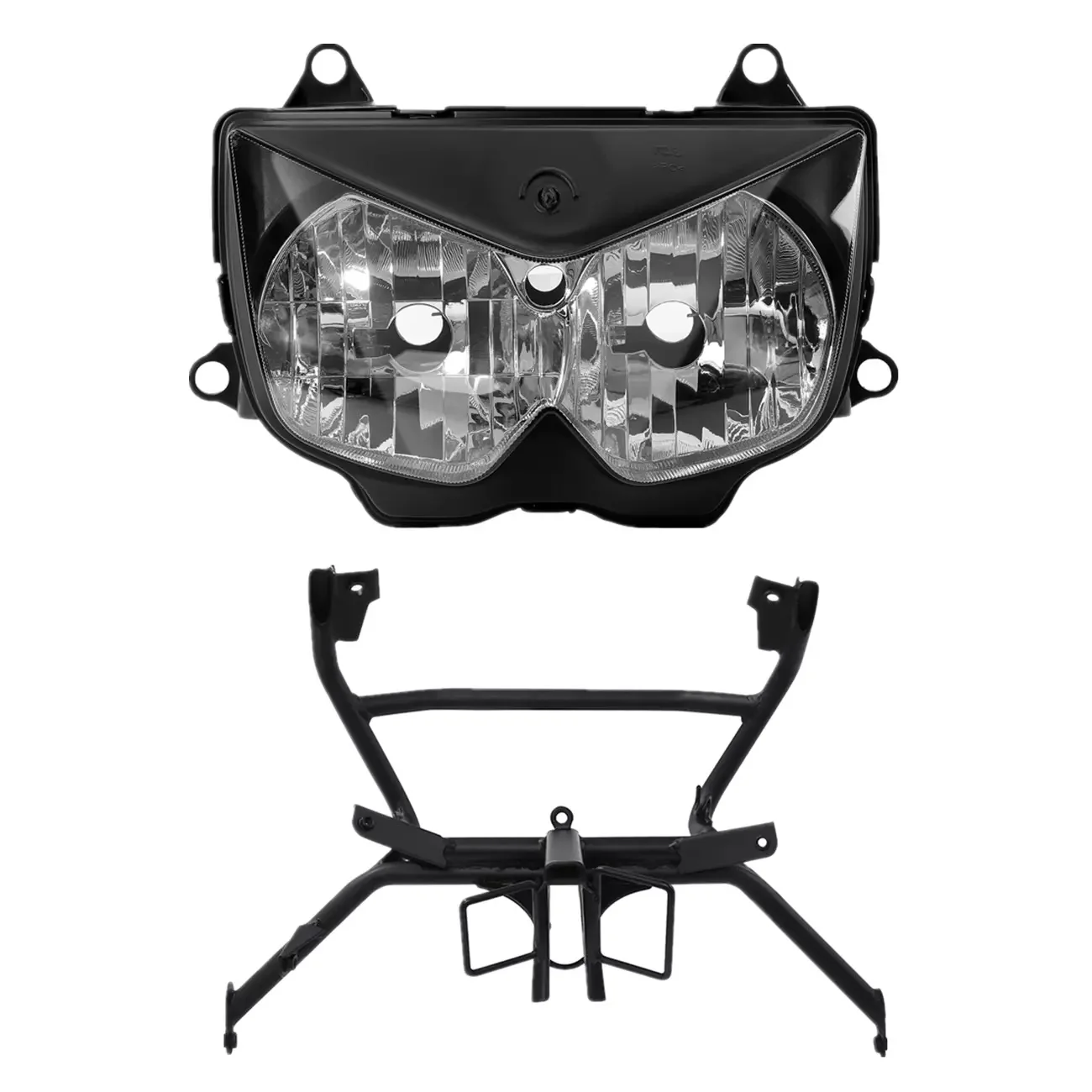 

Motorcycle Front Headlight Headlamp Fairing Bracket For Kawasaki Ninja 250R 2008-2012