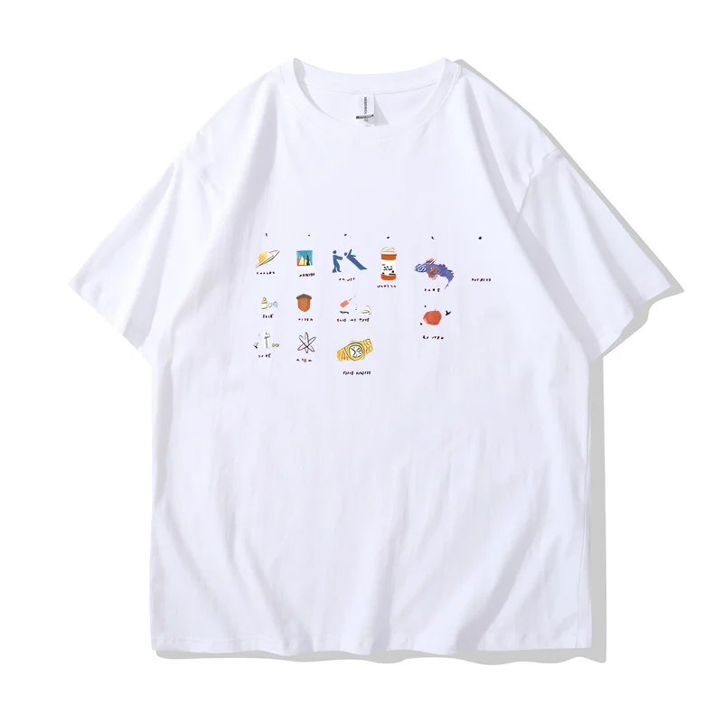 2024 Sza Saturn T-Shirts Unisex Harajuku O-Neck Short Sleeve Shirts Fans Gift Summer basic tops short sleeve graphic T-shirt