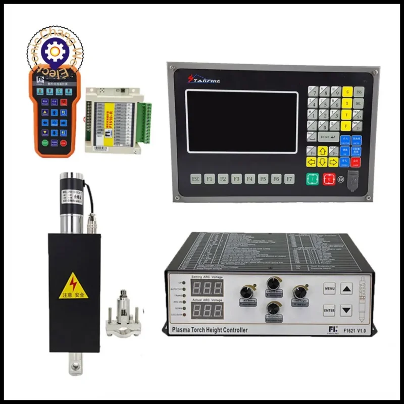 CNC 2-axis plasma flame control system SF-2100C height controller F1621 lifting body JYKB-100-DC24V