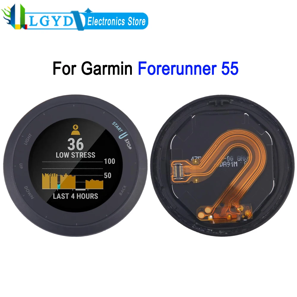 

1.04-inch LCD Screen For Garmin Forerunner 55 Watch Display Repair Replacement Spare Part