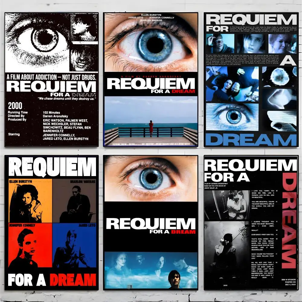 Movie Drama Requiem For A Dream Poster Superior Home Space  Indoor Decorative Art & Home Decor
