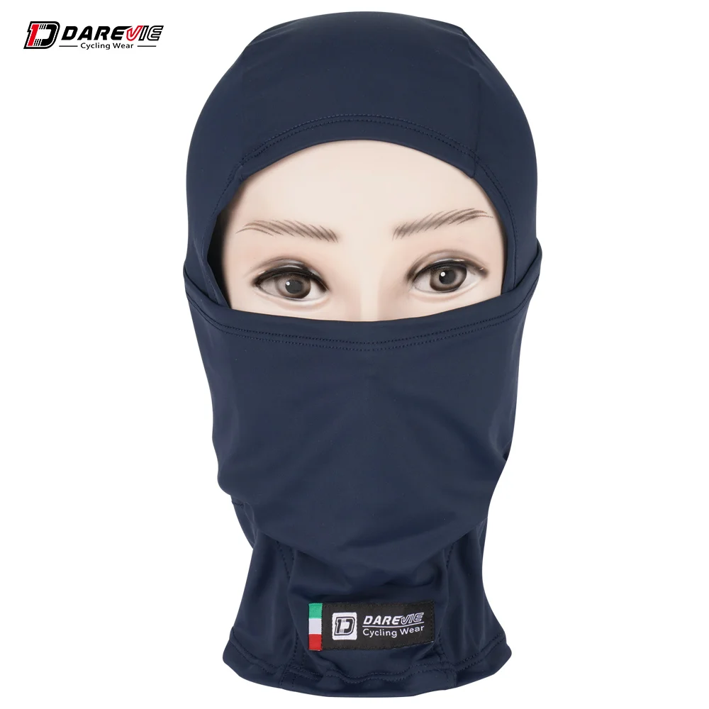 DAREVIE Cycling Face Mask Antibacterial Quick Dry Breathable High Quality Navy Blue Face Mask Men Women