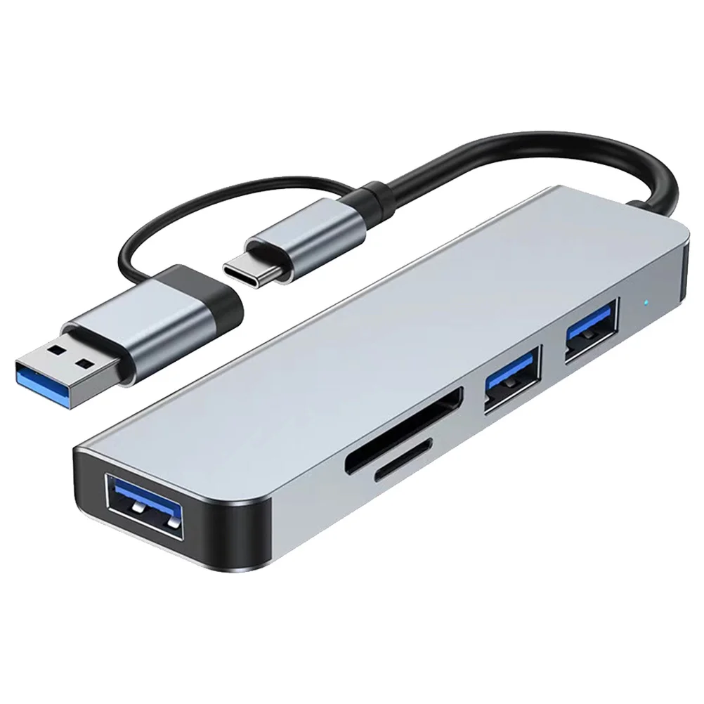 

Hub 3.0 Multi-Port Adapter For Laptop High Speed Data Transfer Compact Portable Usb Splitter Extra Usb Ports Hub Expander