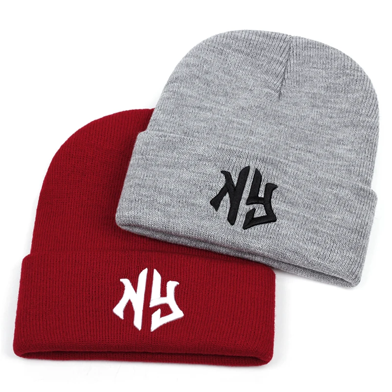 2026 New Knitted Hat NY Embroidered Outdoor Hip Hop Skateboarding Hat Daily Commuting Decoration Bean Hat Unisex Borderless Hat