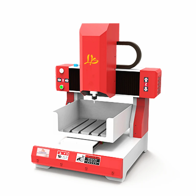 LY 3030 2.2KW 3KW Offline DSP Control System 3/4/5 Axis CNC Milling Machine Square Rail Iron Metal Engraving Machinery